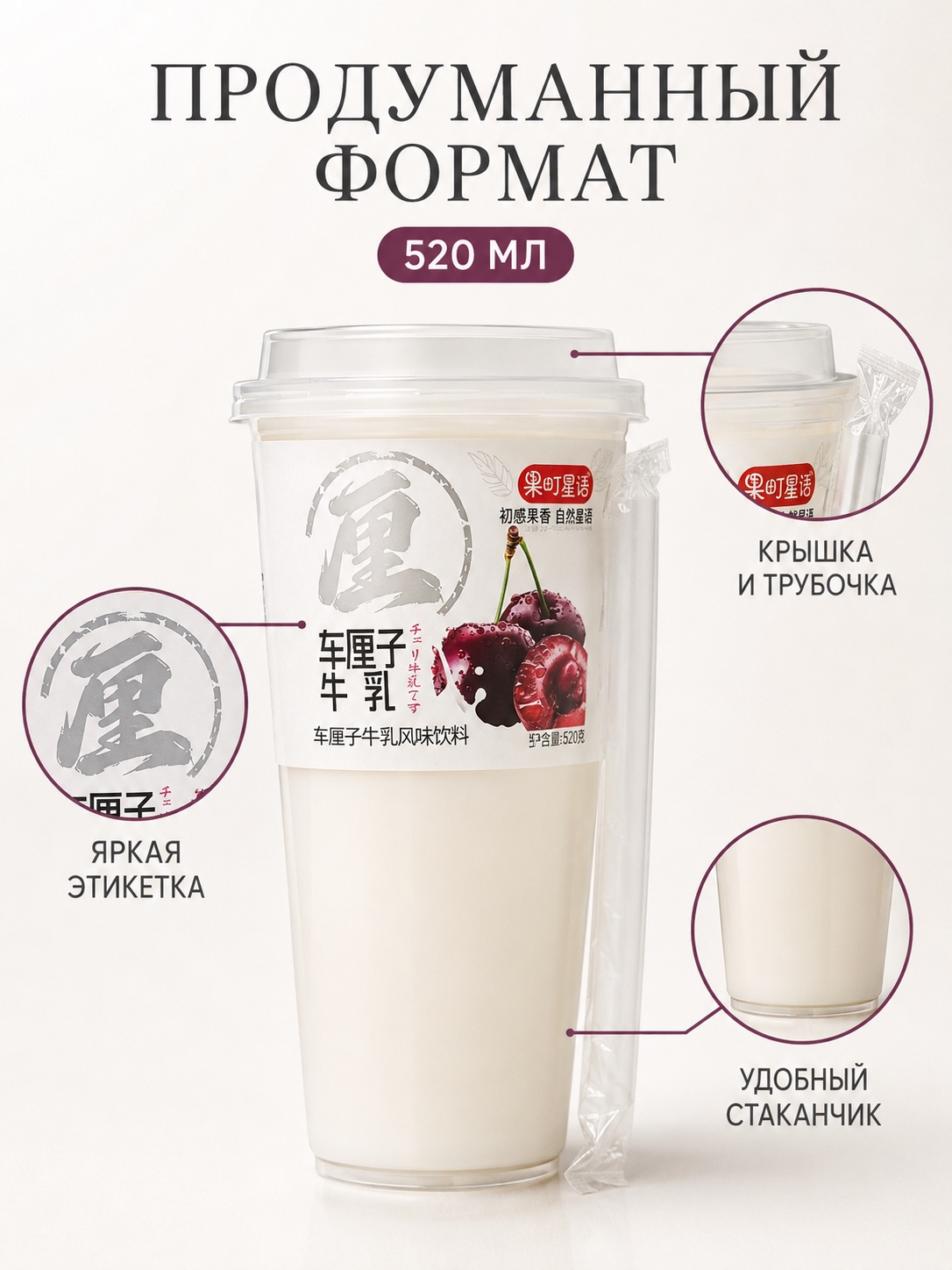 车厘子 · ВИШНЯ 杯型细节